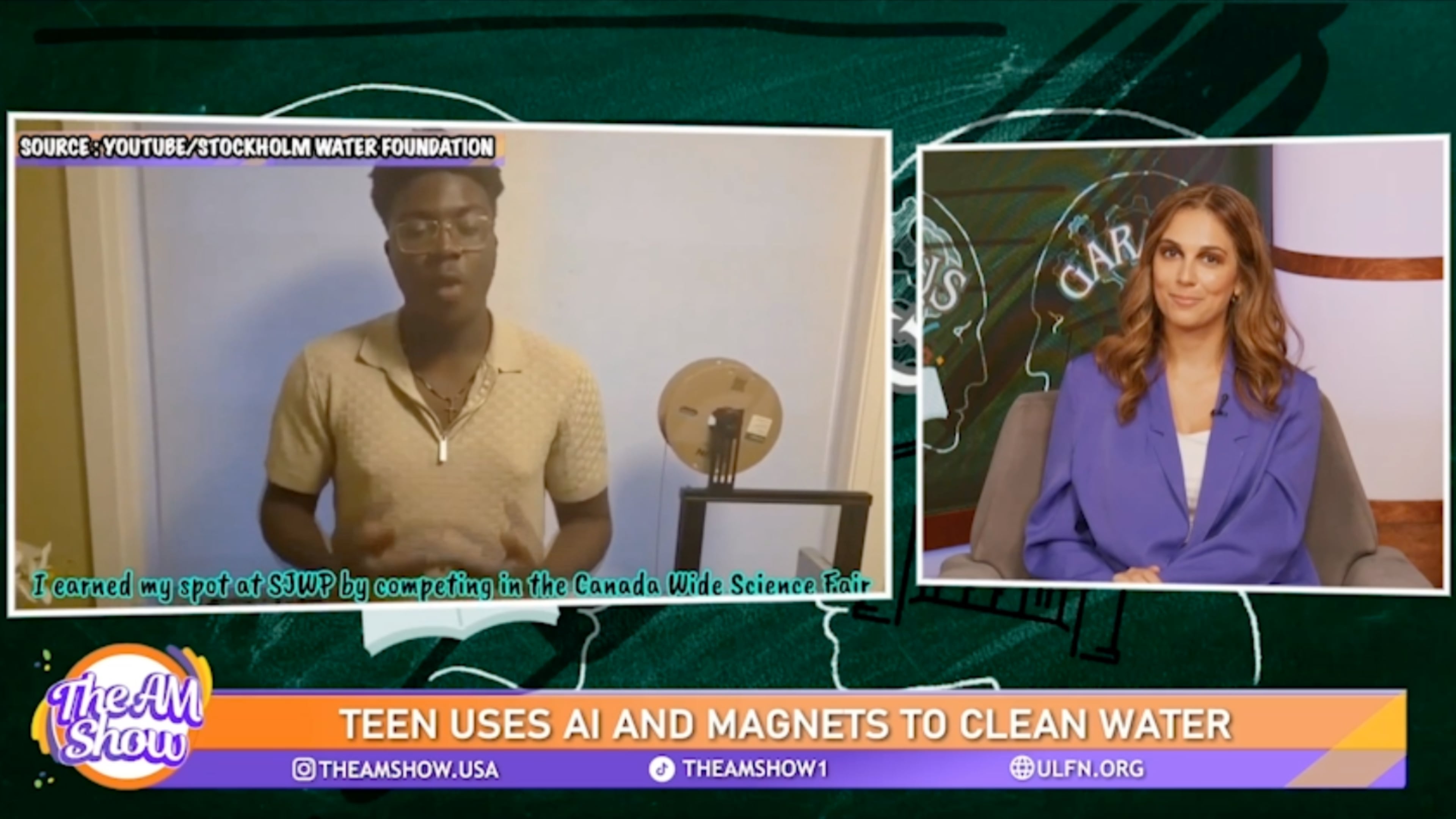 Genius Garage: Teen Inventor Uses AI and Magnets to Remove Plastic From Water