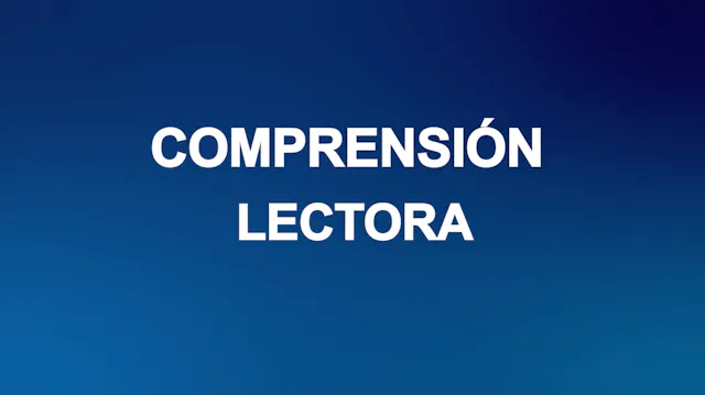 Alfabetiza TV: Comprensión lectora