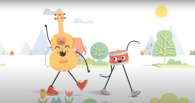 Guitarra y Tambor: ¡Todos a bailar!