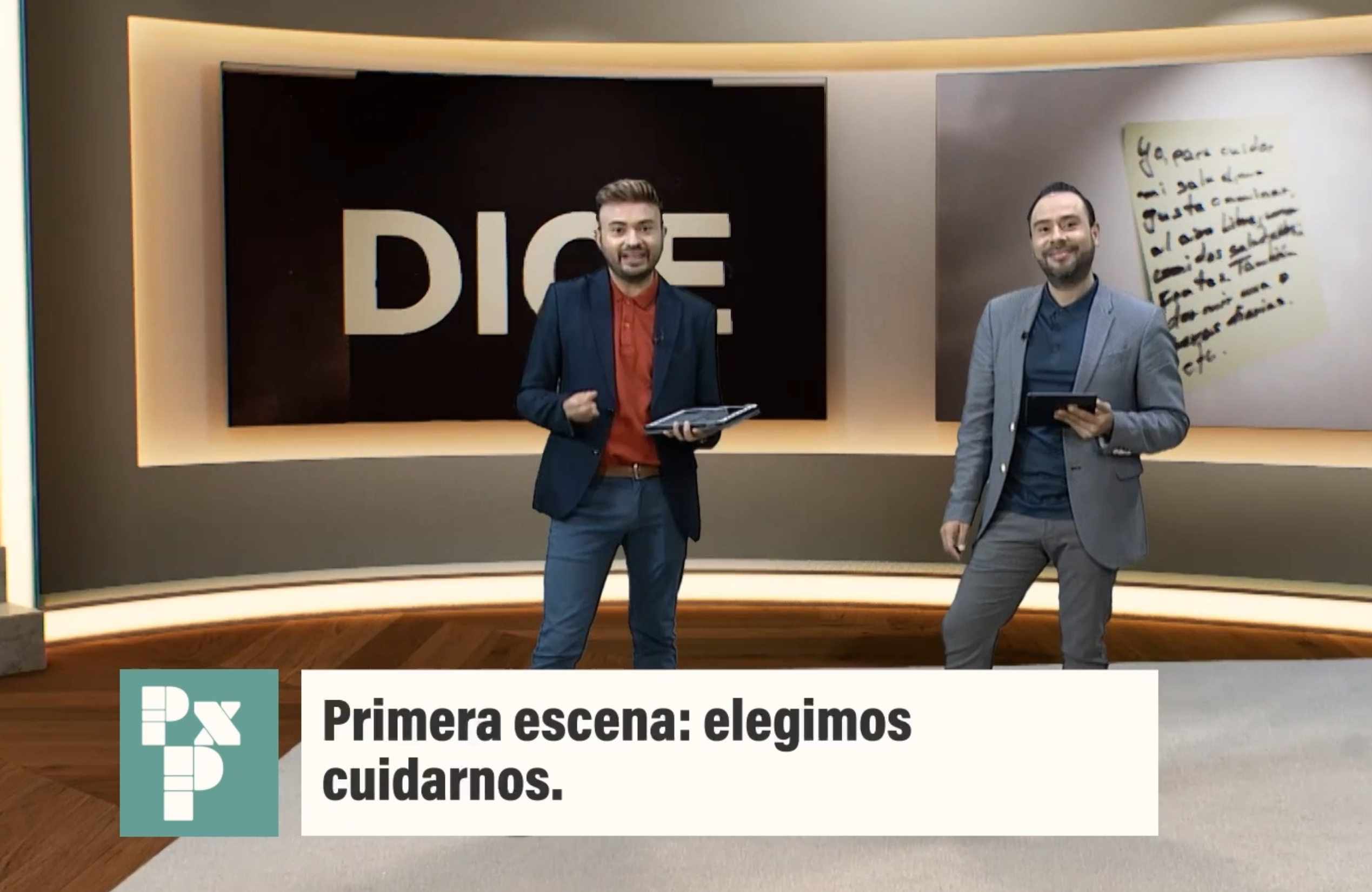 Primera escena: Elegimos cuidarnos