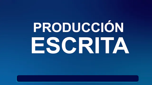 Alfabetiza TV: Producción escrita