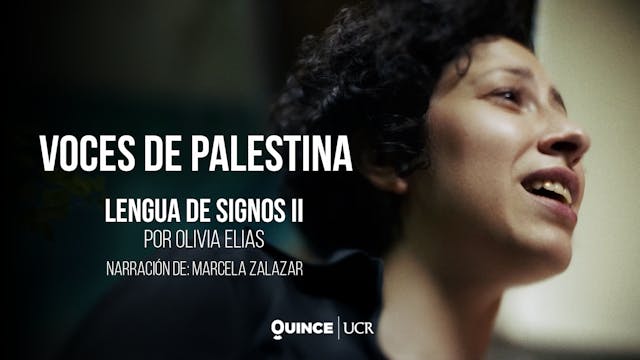 Voces de Palestina: Lengua de signos II