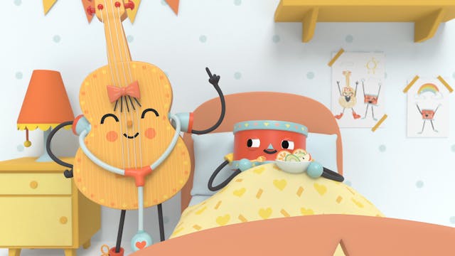 Guitarra y Tambor: Tambor está enfermo