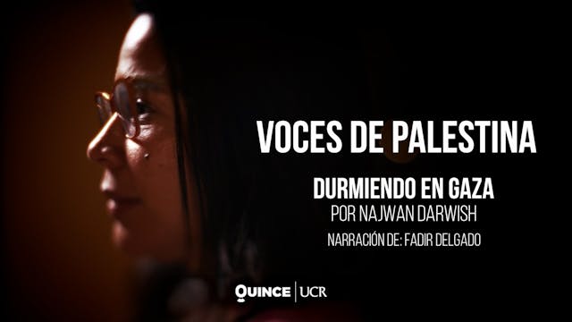 Voces de Palestina: Durmiendo en Gaza