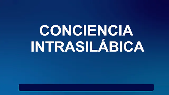 Alfabetiza TV: Conciencia intrasilábica