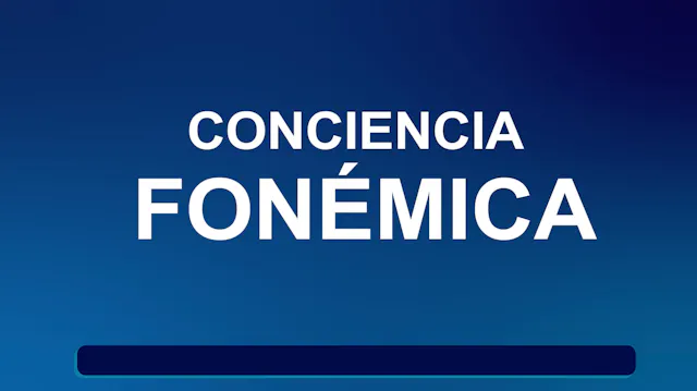 Alfabetiza TV: Conciencia fonémica