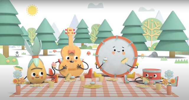 Guitarra y Tambor: El picnic
