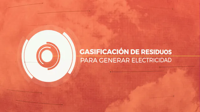 Gasificación de residuos para generar...
