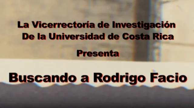 Buscando a Rodrigo Facio