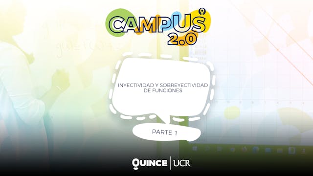 CAMPUS 2.0: Inyectividad y sobreyecti...