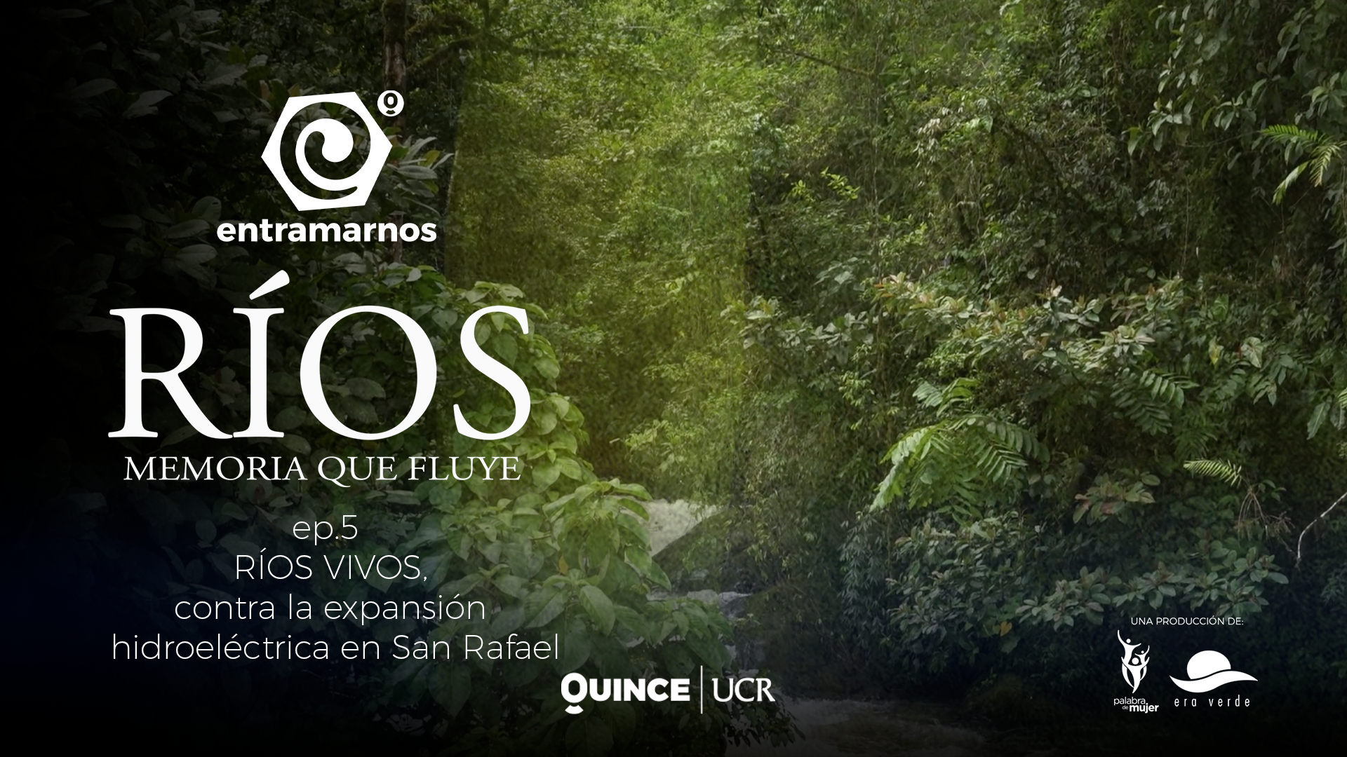 Entramarnos: RÍOS VIVOS, contra la expansión hidroeléctrica en San Rafael