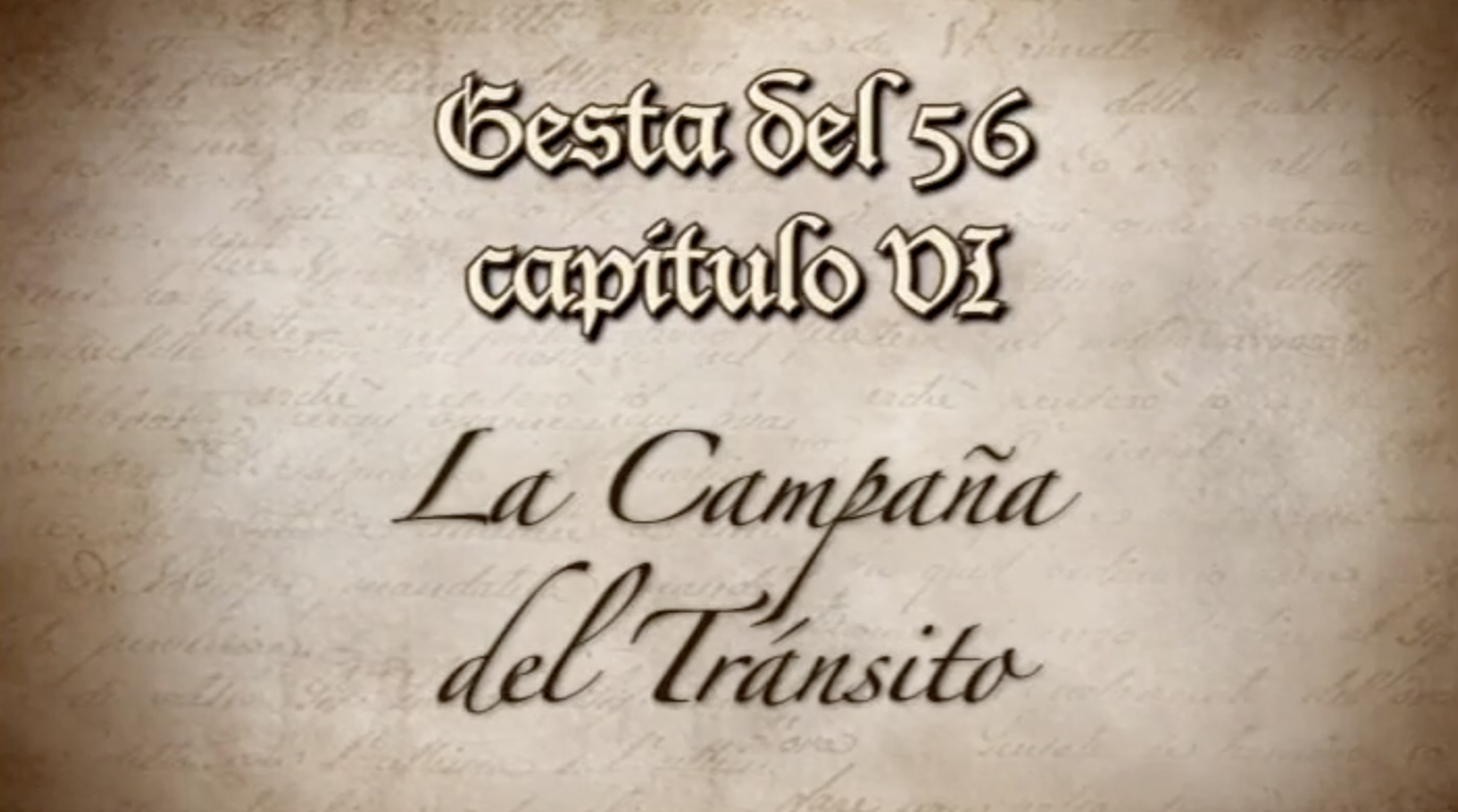 Gesta del 56: La campaña del tránsito