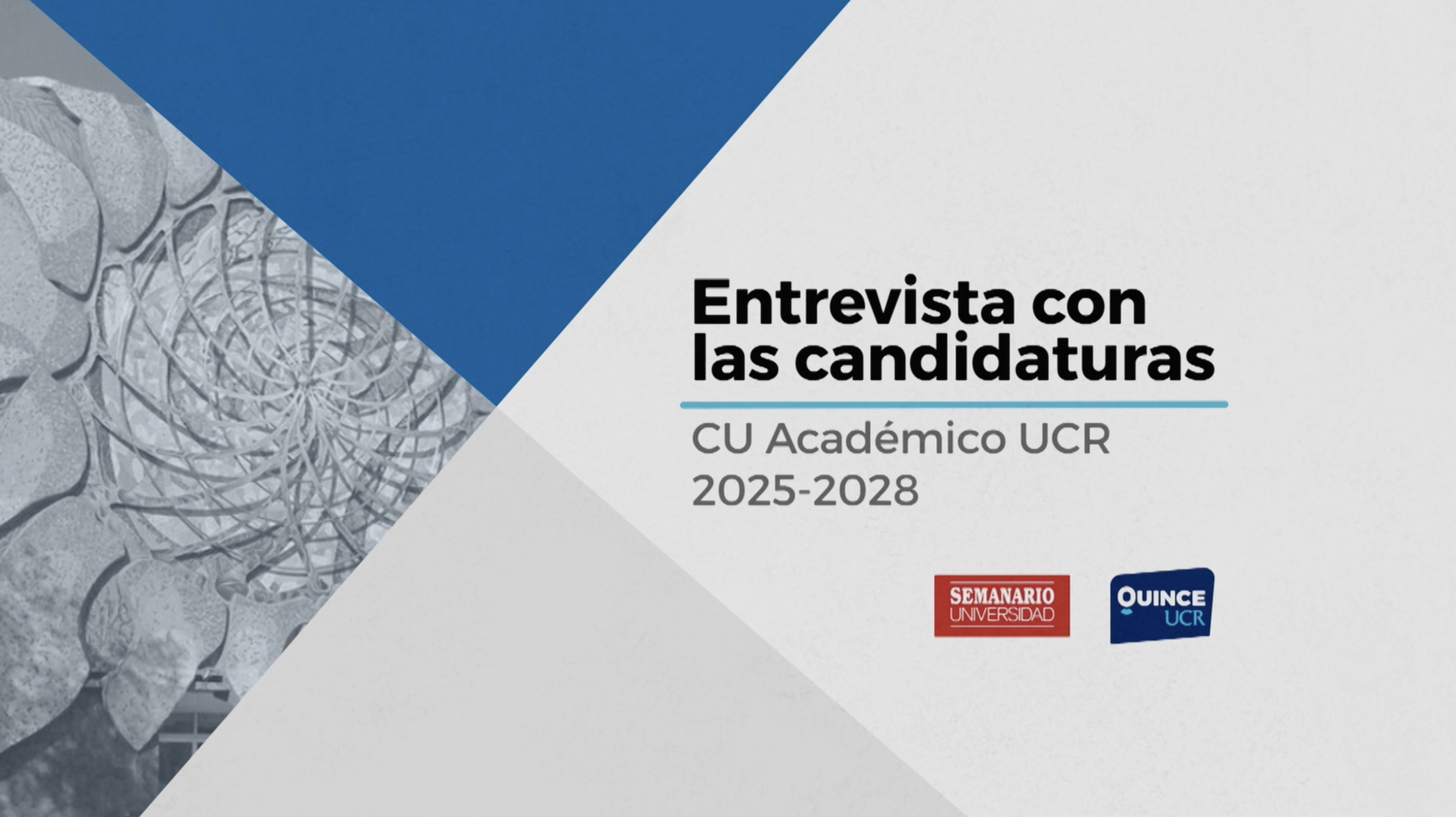 Candidaturas Sector Académico al Consejo Universitario UCR