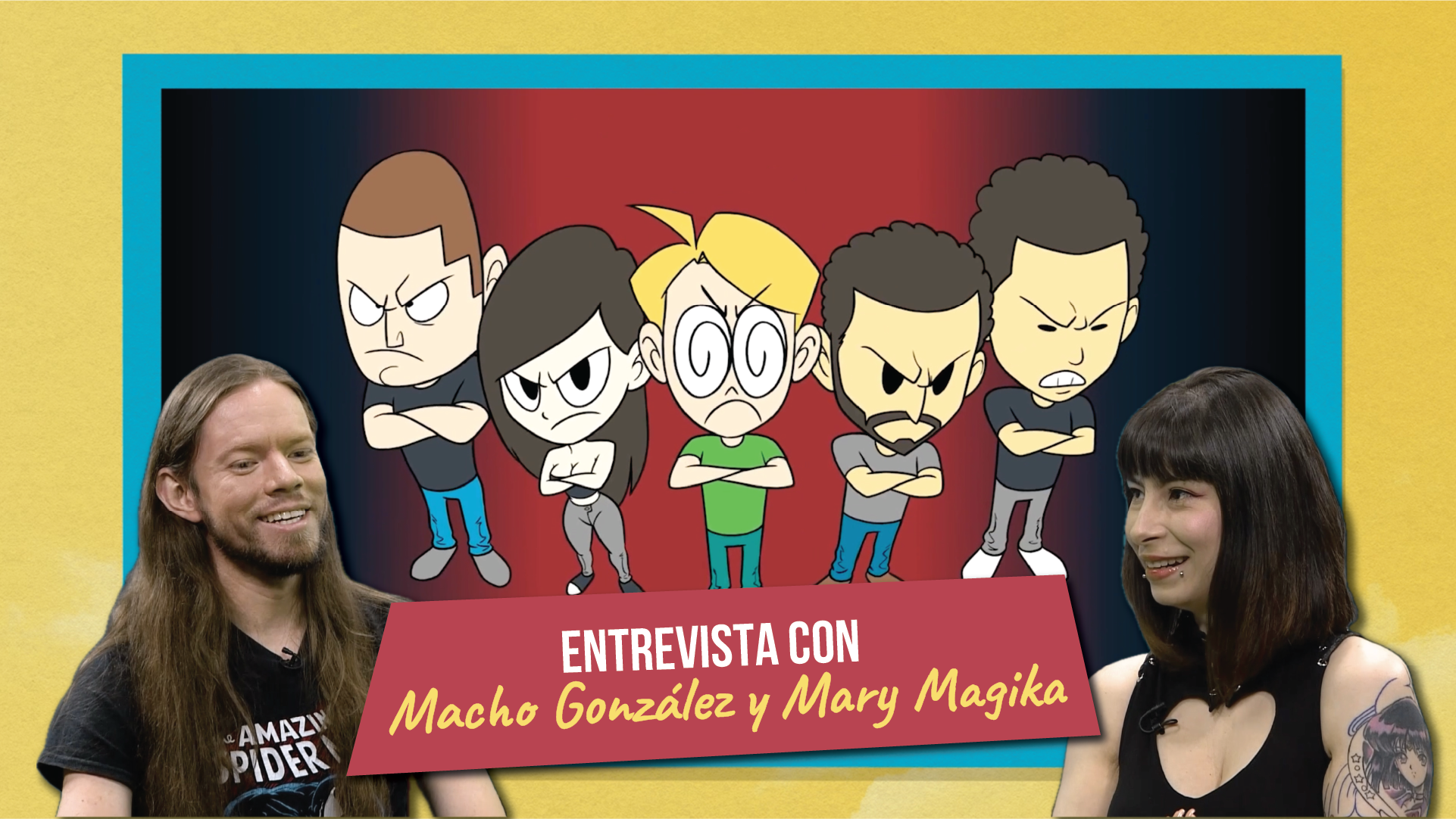 El Vlog: Entrevista Macho González y Mary Magika | Animación, animé y música