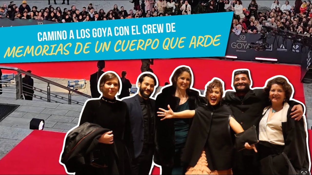 El Vlog: Camino a los Goya con el crew de Memorias de un cuerpo que arde