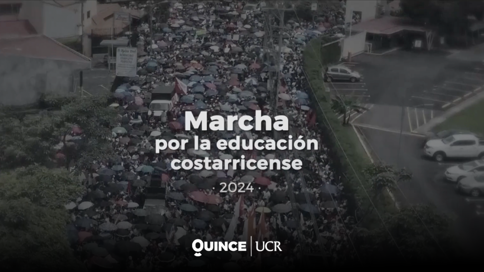 Marcha por la educación costarricense