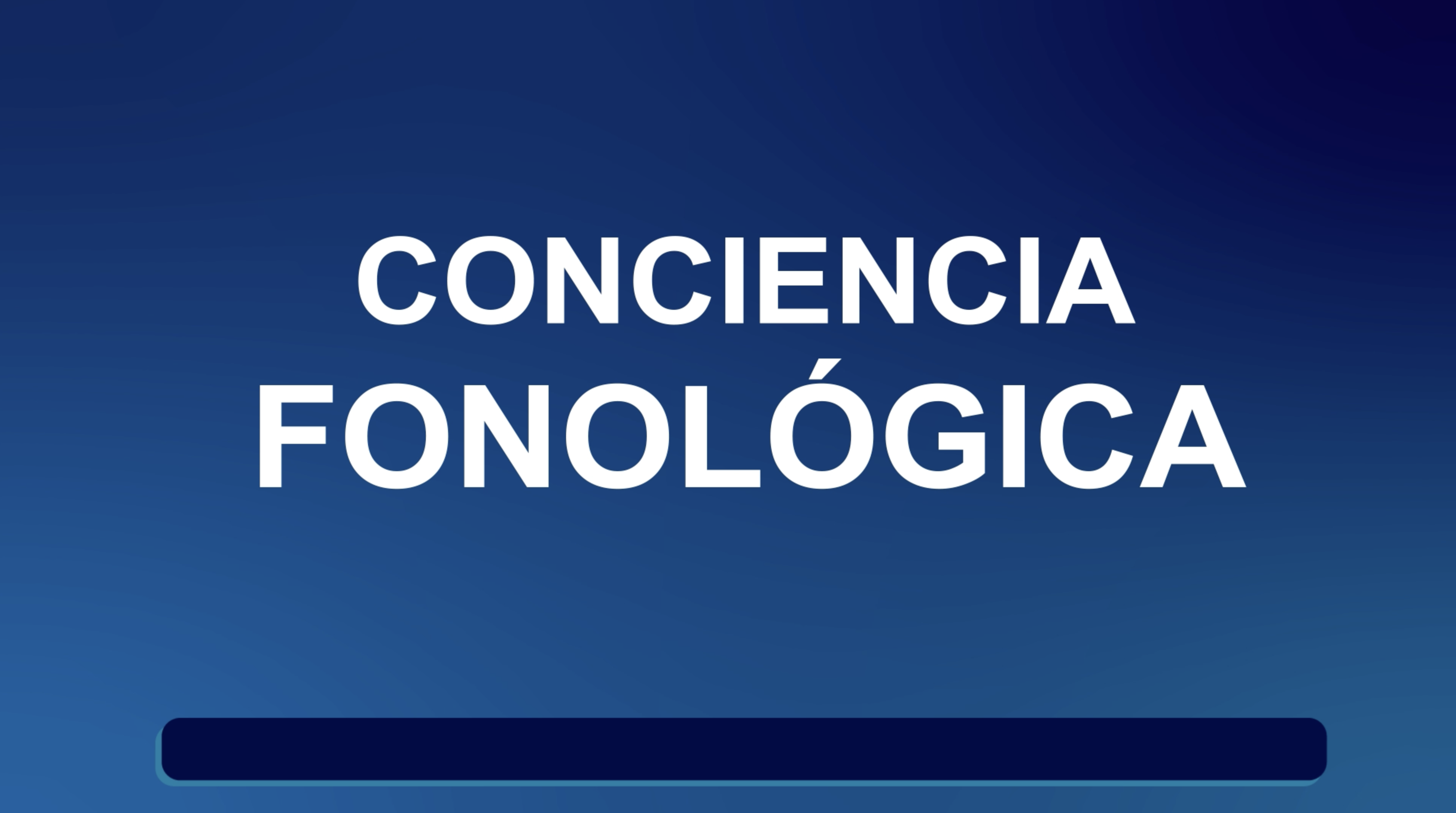 Alfabetiza TV: Conciencia léxica