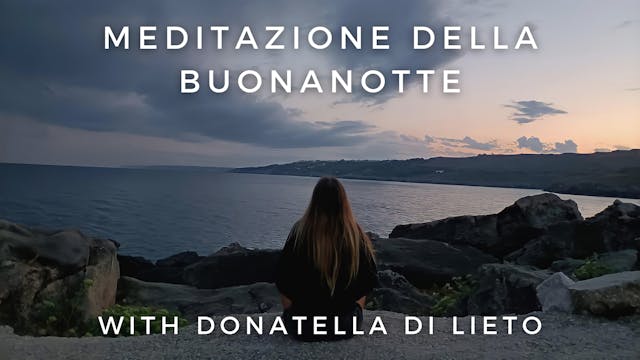 Meditazione della buonanotte: Donatel...