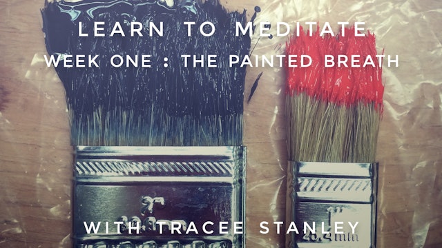 Week 1: "The Painted Breath" Learn To Meditate: Tracee Stanley