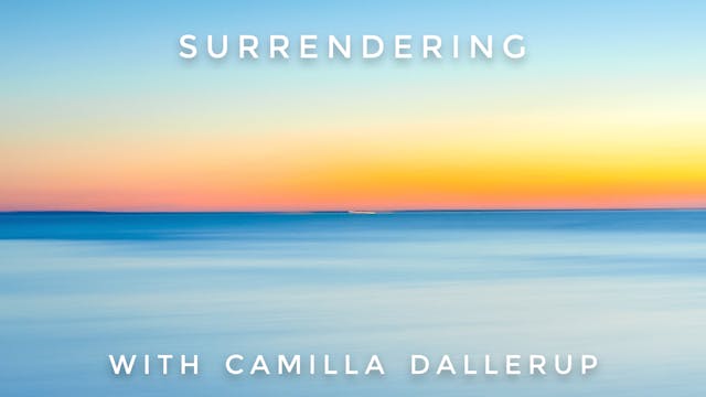 Surrendering: Camilla Sacre-Dallerup
