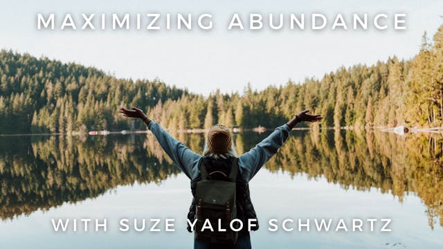 Maximizing Abundance: Suze Yalof Schw...
