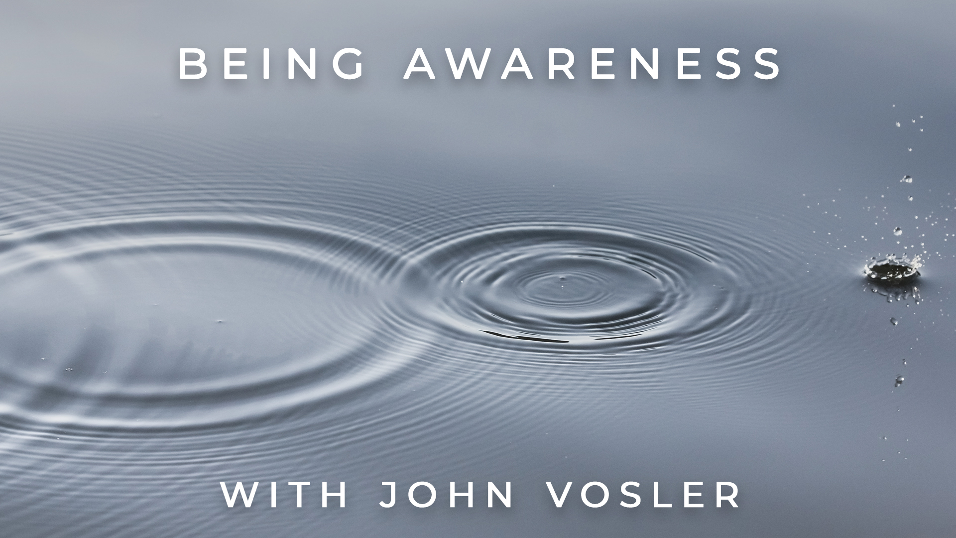 Being Awareness: John Vosler