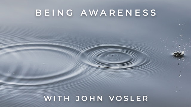 Being Awareness: John Vosler