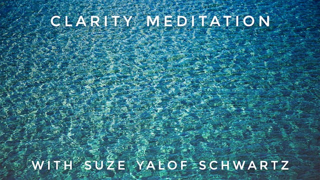 Clarity Meditation: Suze Yalof Schwartz