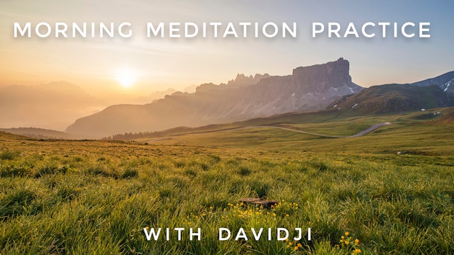 Morning Meditation Practice: davidji