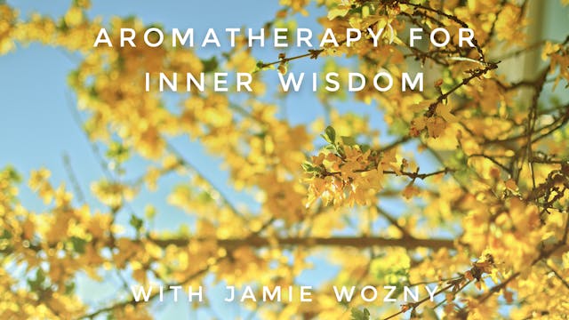 Aromatherapy For Inner Wisdom: Jamie ...