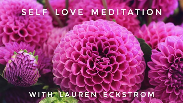 Self Love Meditation: Lauren Eckstrom