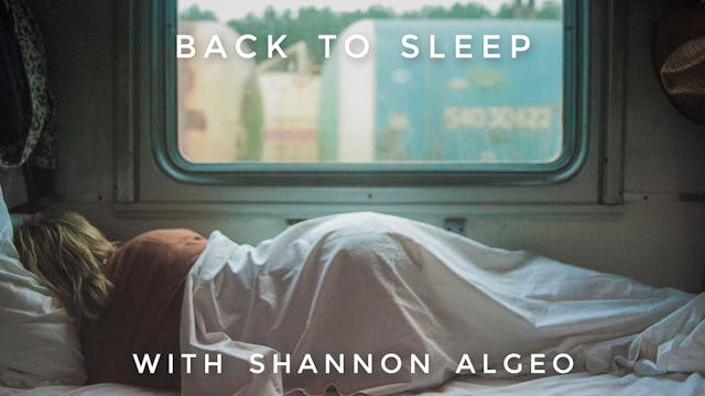 Back To Sleep: Shannon Algeo