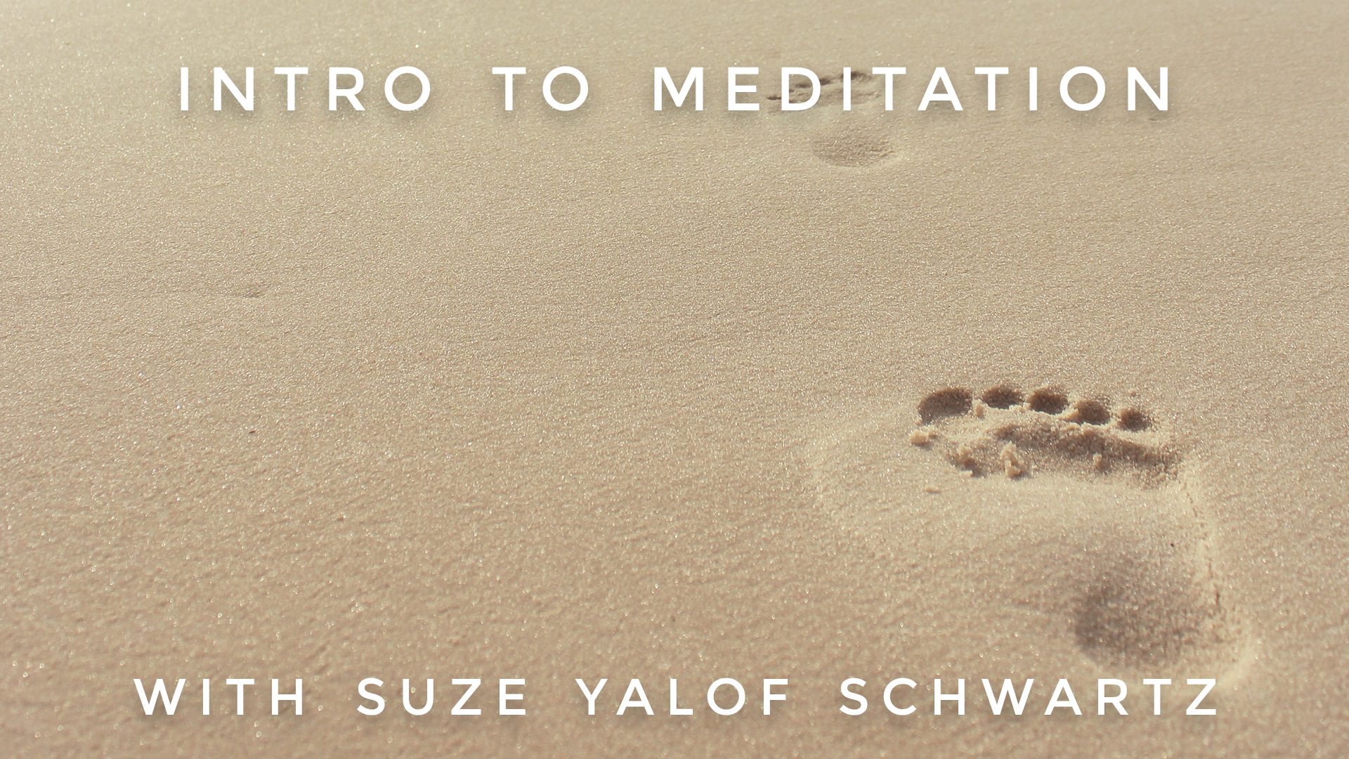 Intro To Meditation: Suze Yalof Schwartz