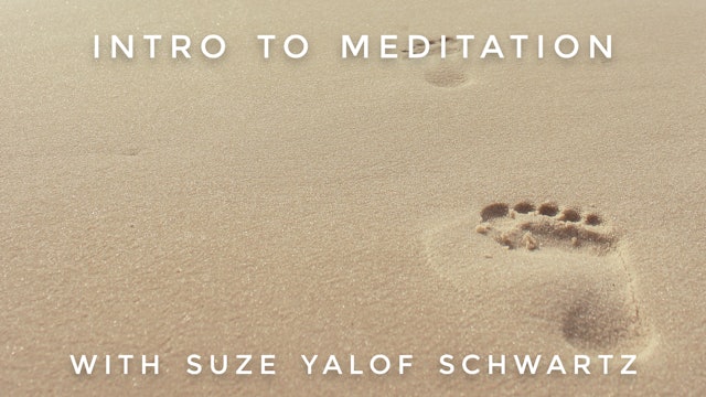 Intro To Meditation: Suze Yalof Schwartz