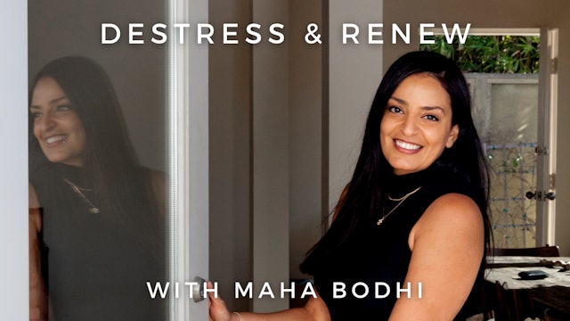 Destress & Renew: Maha Bodhi