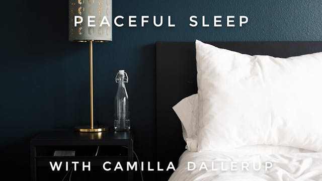 Peaceful Sleep: Camilla Sacre-Dallerup