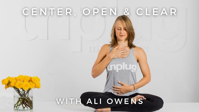 Center, Open & Clear: Ali Owens