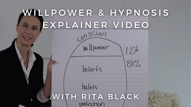 Willpower & Hypnosis Explainer Video: Rita Black