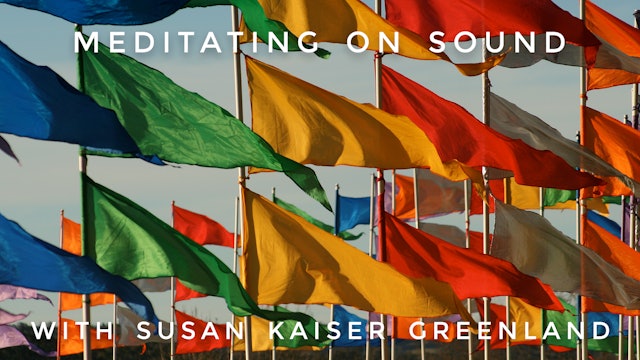 Meditating On Sound:  Susan Kaiser Greenland