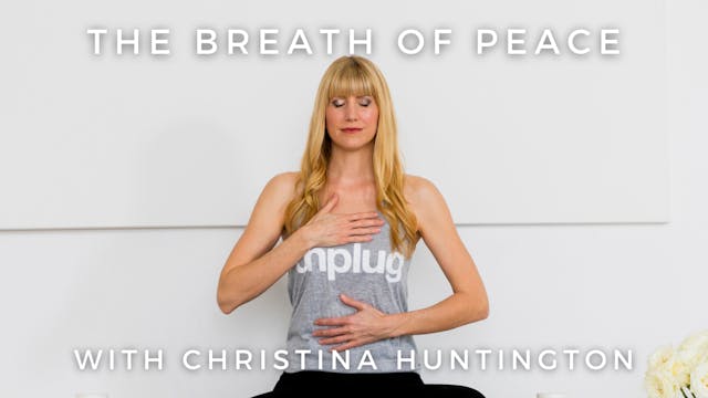 The Breath of Peace: Christina Huntin...