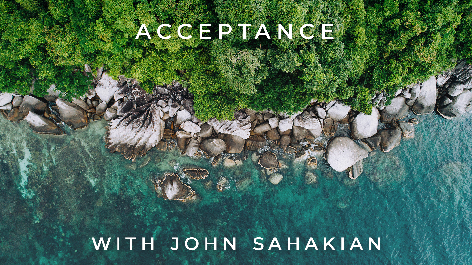 Acceptance: John Sahakian
