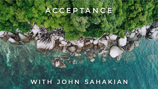 Acceptance: John Sahakian