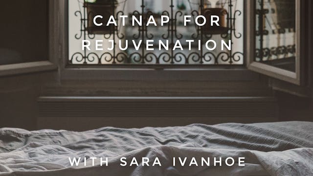 Catnap For Rejuvenation: Sara Ivanhoe