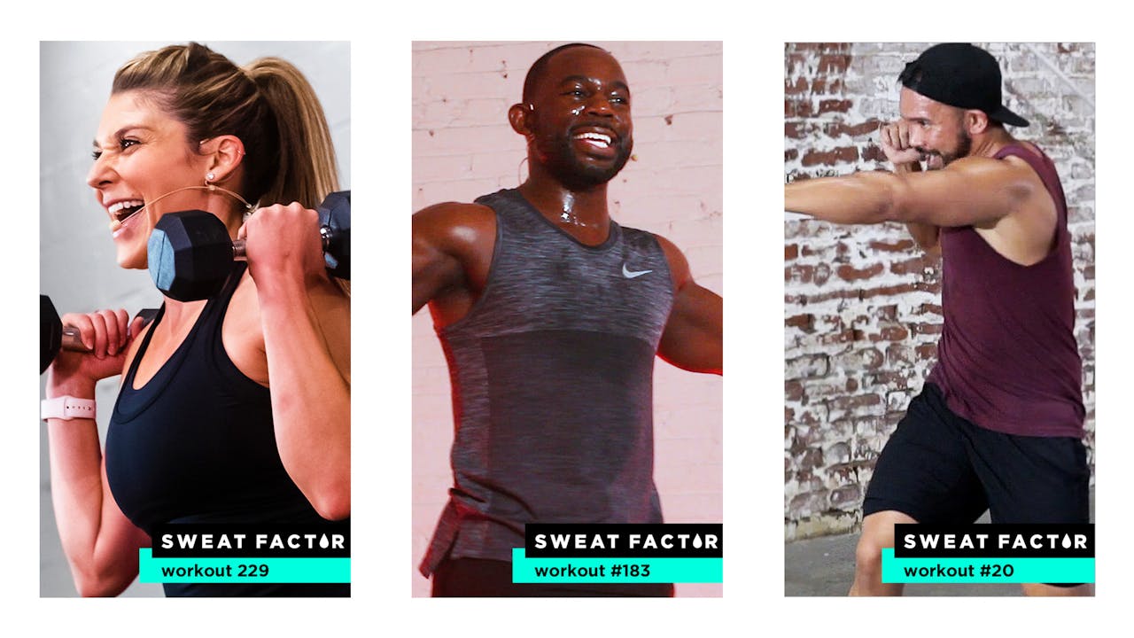 MASHUP WORKOUT 10 HIIT, Strength, Cardio Sweat Factor The Best