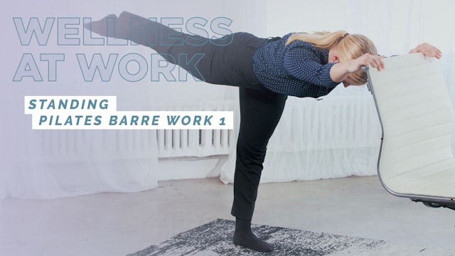 10. Standing Pilates Barre Work - Part 1