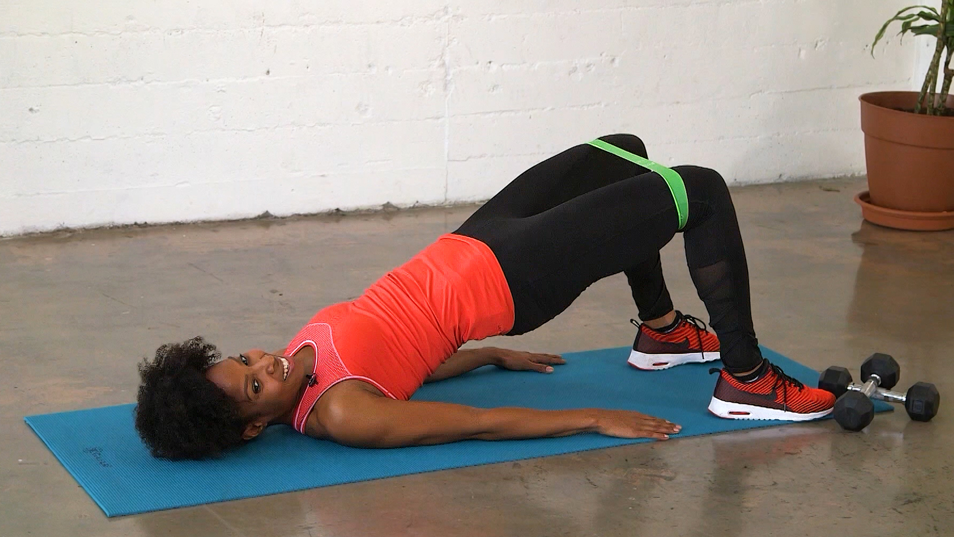 30-Minute Arm Toning & Booty Band Workout