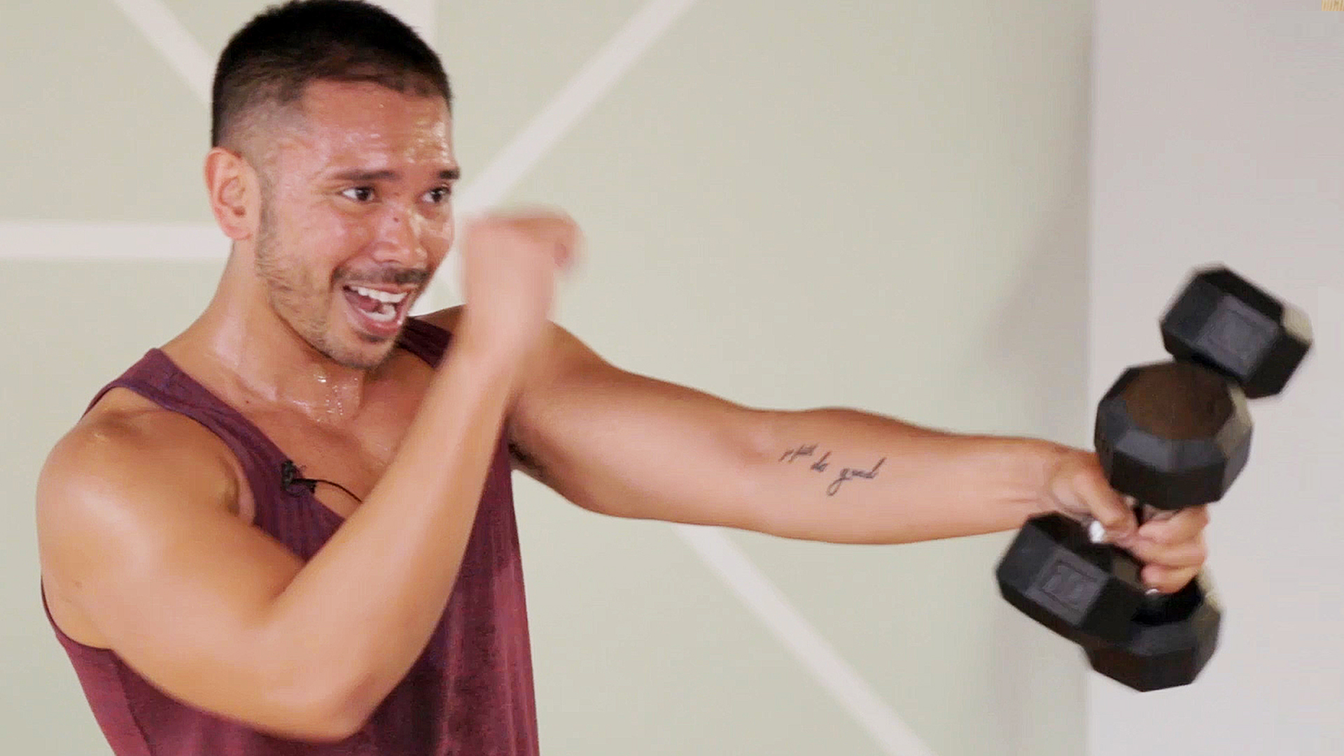 30-Minute Extreme HIIT Dumbbell Bootcamp