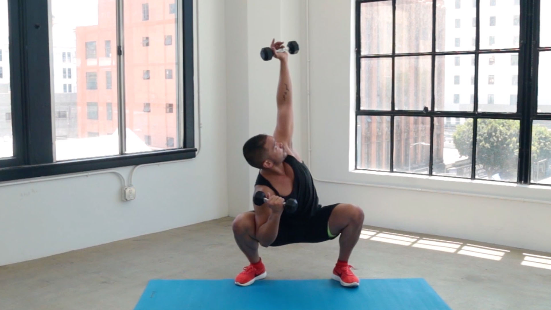 10 Minute Calorie Crushing Full Body Fat Burn Workout with Weights