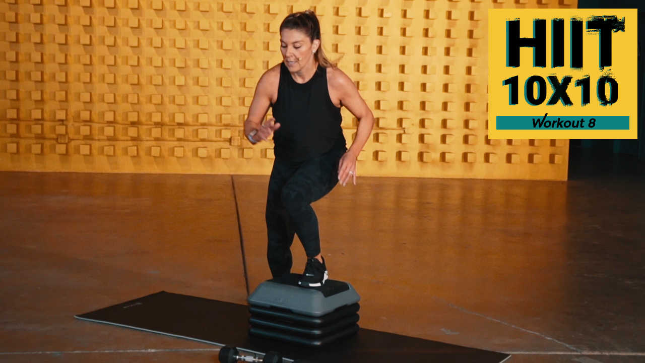 HIIT 10X10: MetCon w/ Step