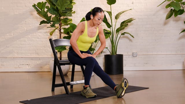 10-Minute Energizing Chair Workout